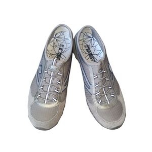 Skechers Gray and Blue Women's Sneakers